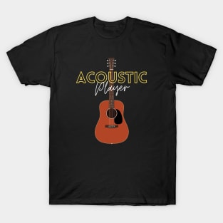 Acoustic Player All Mahogany T-Shirt